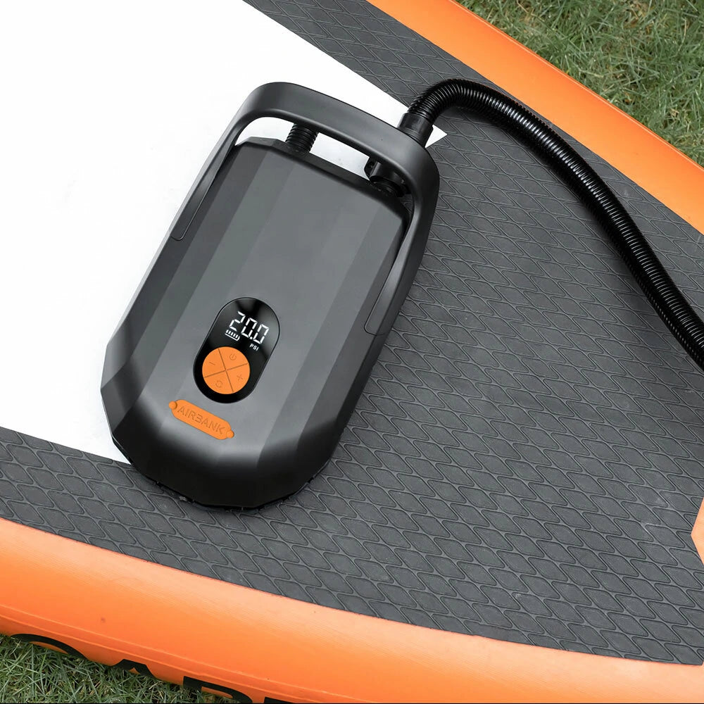 20PSI High Pressure SUP Air Pump for Inflatable Stand Up Paddle Boards, Boats,Kayak,12V DC Car Connector Automatic Stop
