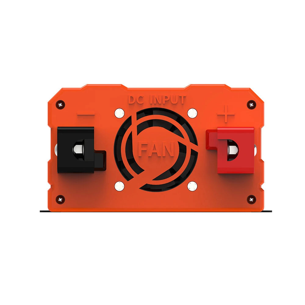 Car Power Inverter 12V DC To 220V AC Car Inverter Pure Sine Wave LCD USB Portable Inverter Pure Sine Wave