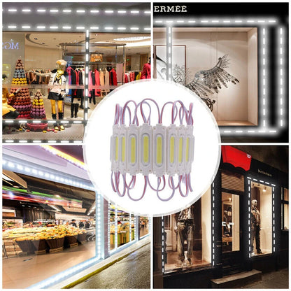 20LED Super Bright COB LED Module 24V 1.8W Injection LED Module Waterproof Advertising Design LED Lamp for Sign Shop Banner Light