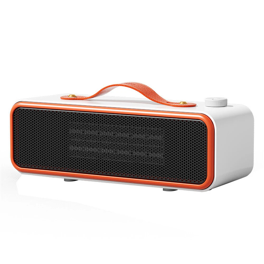 Tevorex 700W PTC Portable Desktop Heater with 2 Heat Modes Smart Temperature Control Fast Heating Heater for Home or Office