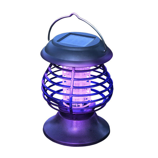 Solar Powered Mosquito Killer Lamp  IP65 Waterproof Auto On/Off Portable Outdoor Bug Zapper