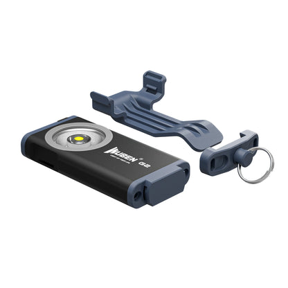 WUBEN G2 P9 500LM Quick-release EDC LED Keychain Flashlight Magnetic Tail Type-C Charging Super Wide-angle Floodlight Keychain Lamp Work Light With Back Clip