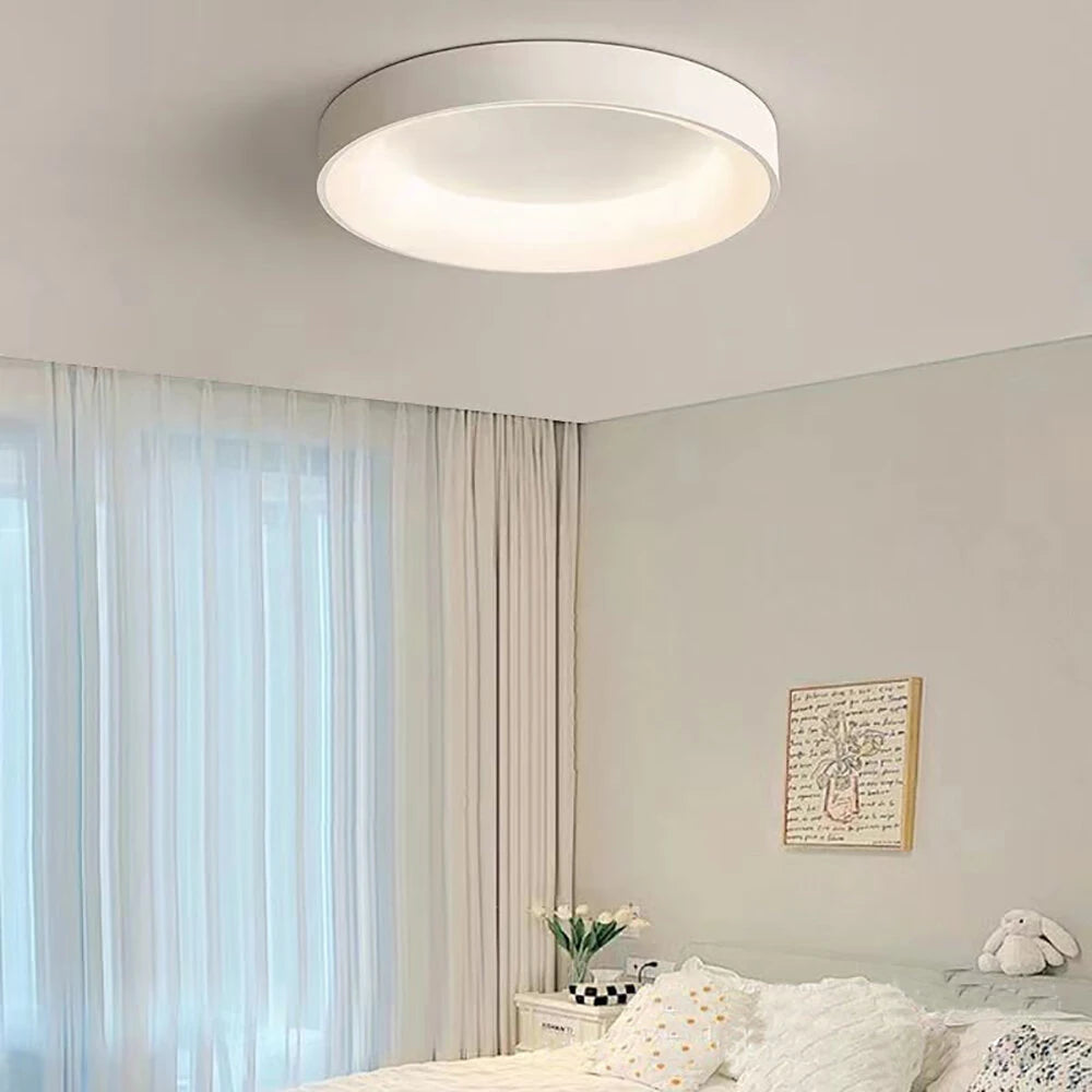30cm 24W Full Spectrum Smart LED Ceiling Lamp 3 Color Temperatures Modern Simple for 5~10 Bedroom Living Room Balcony Corridor