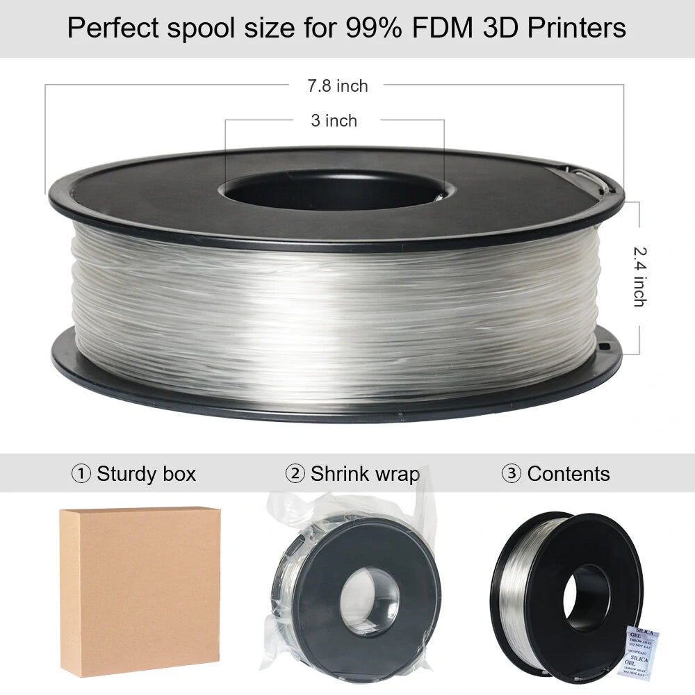 [EU/UK Direct]Geeetech PLA 3D Printing Filament 1.75mm 1KG/roll  for 3D Printing