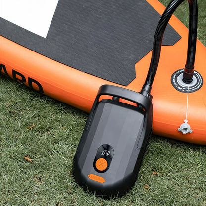 20PSI High Pressure SUP Air Pump for Inflatable Stand Up Paddle Boards, Boats,Kayak,12V DC Car Connector Automatic Stop