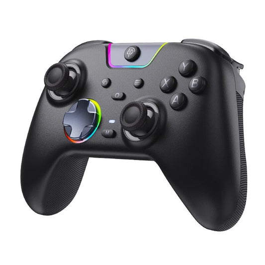EasySMX X05pro Tri-mode Gaming Controller with Dual Hall Triggers RGB Effects Joystick Gamepad Four-zone Vibration Feedback 1KHz Polling Rate 1000mAh Video Game Controller