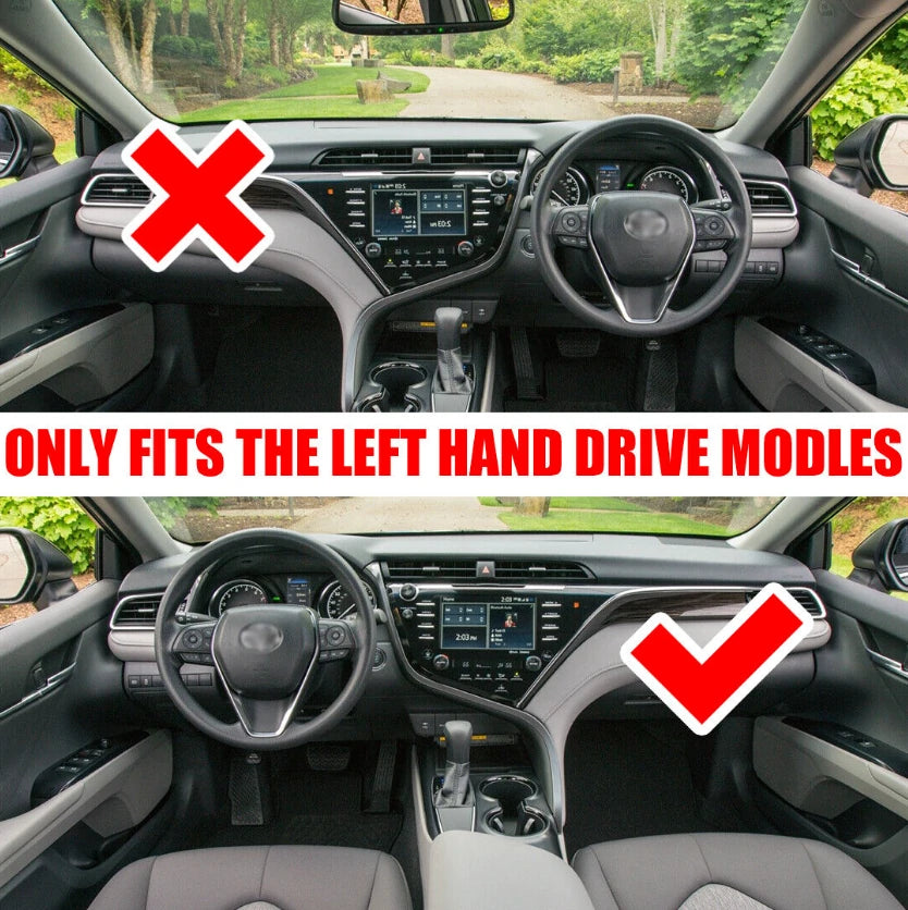 5pcs Interio Door Grab Handle Cover Switch Bezel Set Carbon Fiber Style for VW Jetta Golf Bora MK4