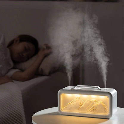 Tevorex Air Humidifier with Timer Essential Oil Diffuser with Night Lights Air Diffuser Humidifier for Large Bed Room Home Office