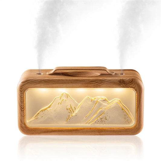 Tevorex Air Humidifier with Timer Essential Oil Diffuser with Night Lights Air Diffuser Humidifier for Large Bed Room Home Office