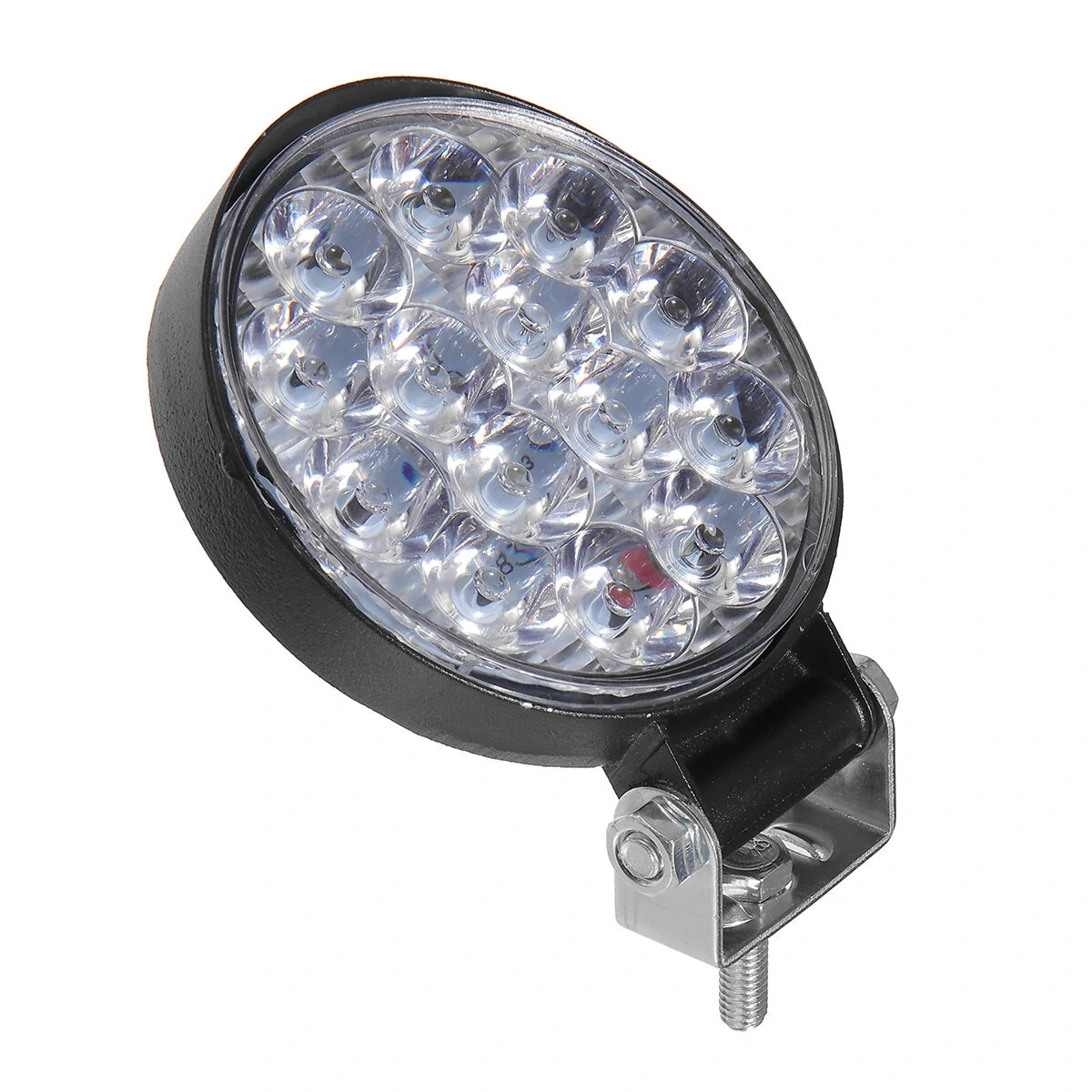 Pair 12-32V 42W LED Work Light Bar Spot Lights Driving Lamp For Offroad Car Truck ATV SUV