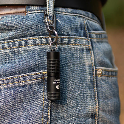 Lumintop EDC PICO 10280 Batteyr EDC Pocket Flashlight 130 Lumens 40 Meters LED Keychain Light USB Type C Charging Mini LED Torch