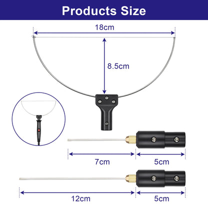 Electric Foam Cutter GOCHANGE Electric Cutting Machine Pen Tools Kit US Plug 100-240V /18W Styrofoam Cutting Pen with Electronic Voltage Transformer Adaptor For Foam Cutting, Holes Digging, Details Handling