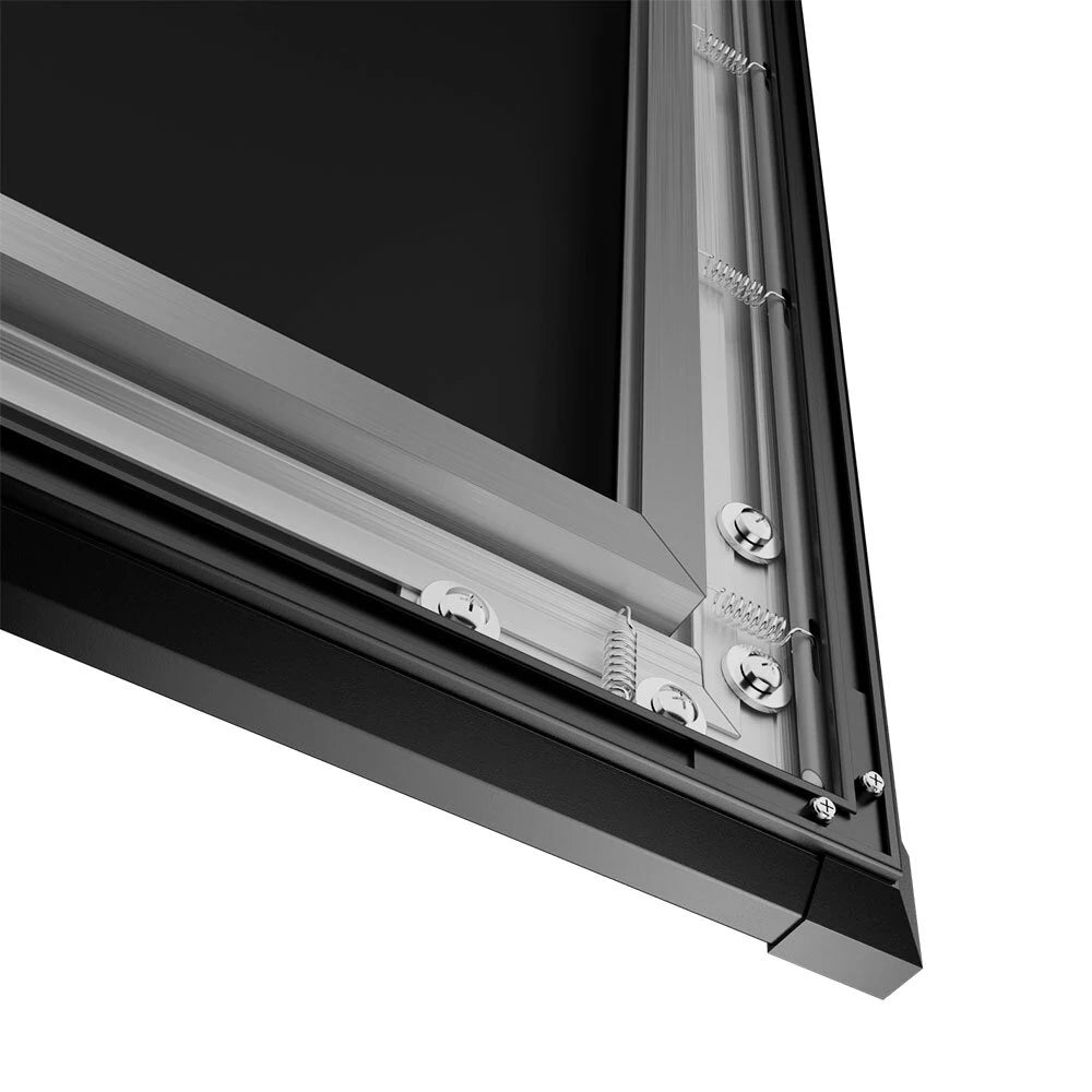 BlitzWolf BW-VS10 100-Inch 4K Narrow-border Projection Screen Gray Crystal Fixed Frame Home Theater for Panasonic Hisense JMGO Formovie Epson  Long focal Laser Projector