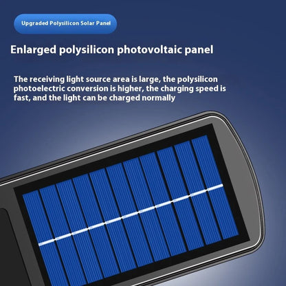 120COB LED Outdoor Solar Street Light Human Body Induction Garden Light With Remote Control LED Wall Light Waterproof Garden Light