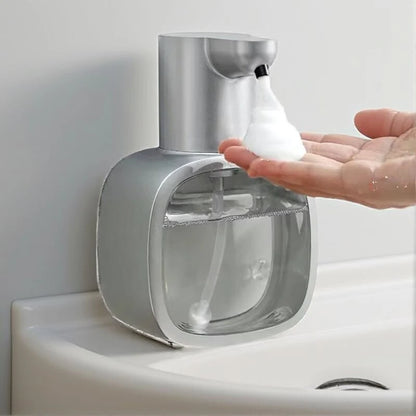 Smart Foam Hand Soap Dispenser 500ml Capacity Waterproof Design with Infrared Sensor for Home Kitchen Bathroom