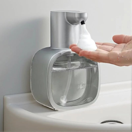 Smart Foam Hand Soap Dispenser 500ml Capacity Waterproof Design with Infrared Sensor for Home Kitchen Bathroom