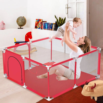 Children Game Playpen Baby Barrier Fence Pit Pool Playground Indoor Basketball