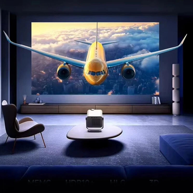 [EU Direct] Vidda M2 Pro 3D 4K Tri-color Laser Projector 1200 Lumens HDR10+ MEMC 1.3X Optical Zoom 4GB RAM 32GB ROM Android Smart Home Theater