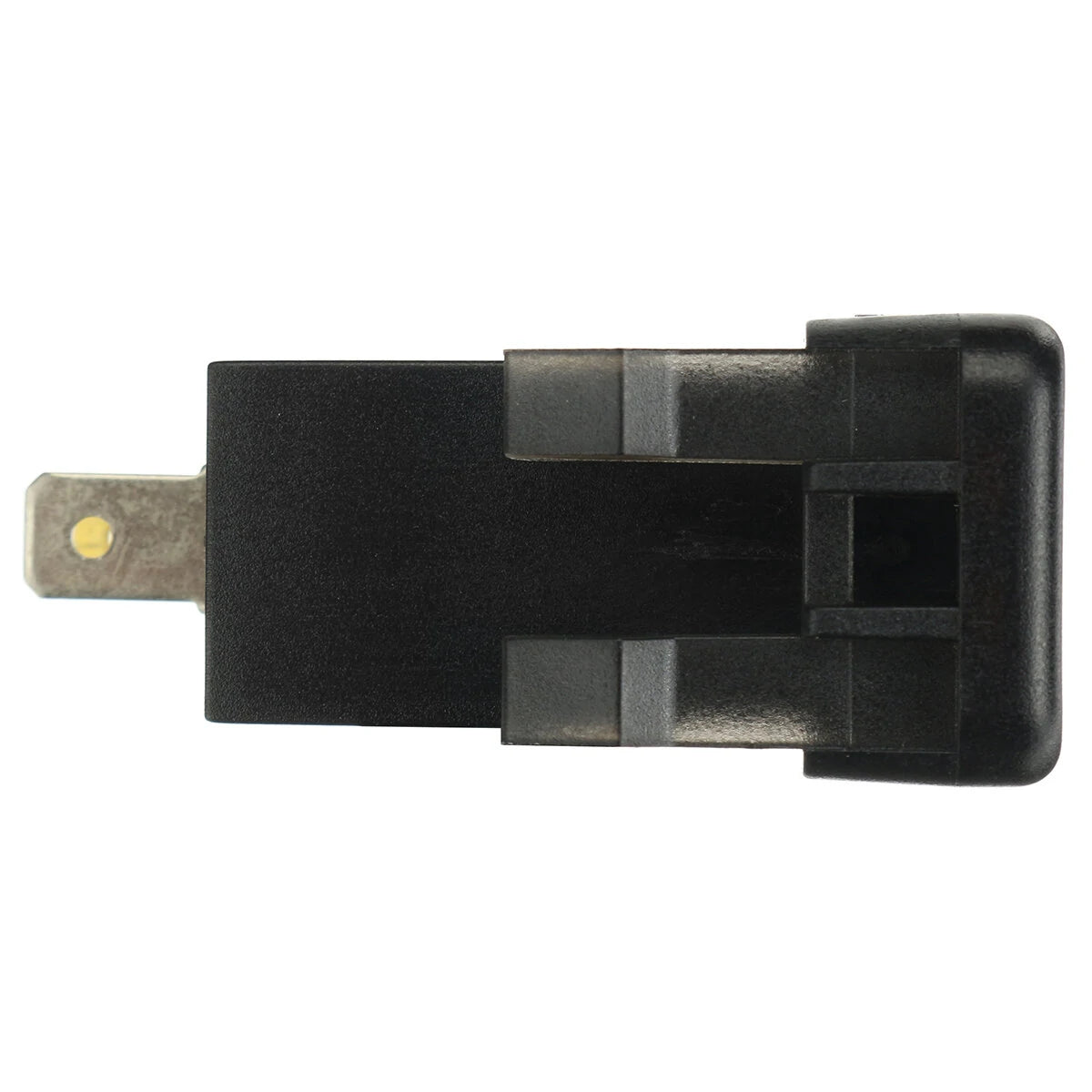 Dual USB QC Car Charger Socket Power Adapter With 12-24V Voltmeter LED Car Accessories 40mm*22mm For Toyota Quick Charge For Mobile Phone