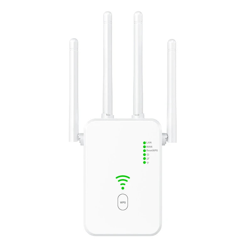 300Mbps 1200Mbps Wireless WiFi Repeater Wifi Signal Booster 2.4G/5G Dual-Band WiFi Extender 802.11ac Gigabit WiFi Amplifier WPS Router