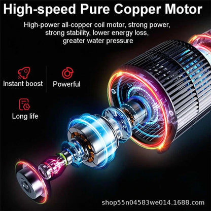 AUTSOME 240W Cordless Pressure Washer Wireless Car Water Pressure Washing Spray