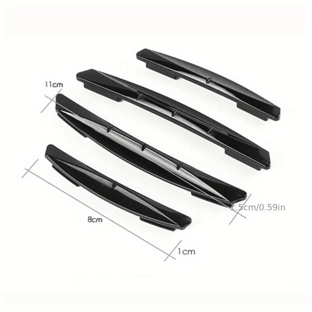 Universal 4PCS Car Door Anti-Scratch Strip Door Protection Door Edge Protector Bumper Side Door Edge Guard Protector