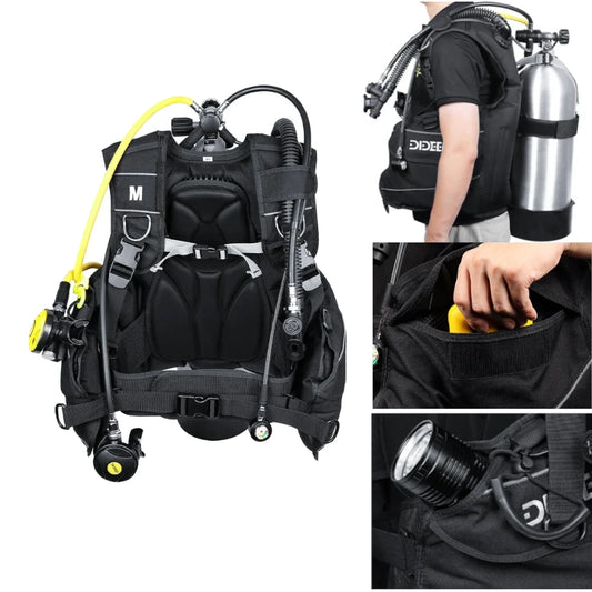 DIDEEP Light Weight Scuba Diving Buoyancy Control Device Wing BCD