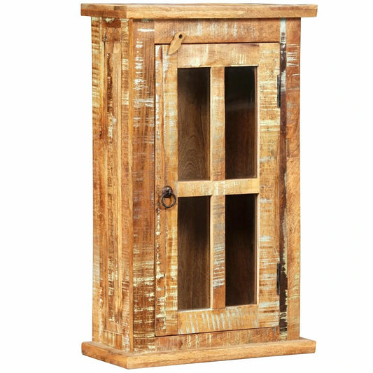 Wall Cabinet Solid Reclaimed Wood 17.3"x8.3"x28.3