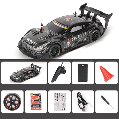 1/14 2.4G 4WD Drift RC Car High Speed LED Light On-Road Racing Remote Control Vehicles Models Multi Player Competiton Toys