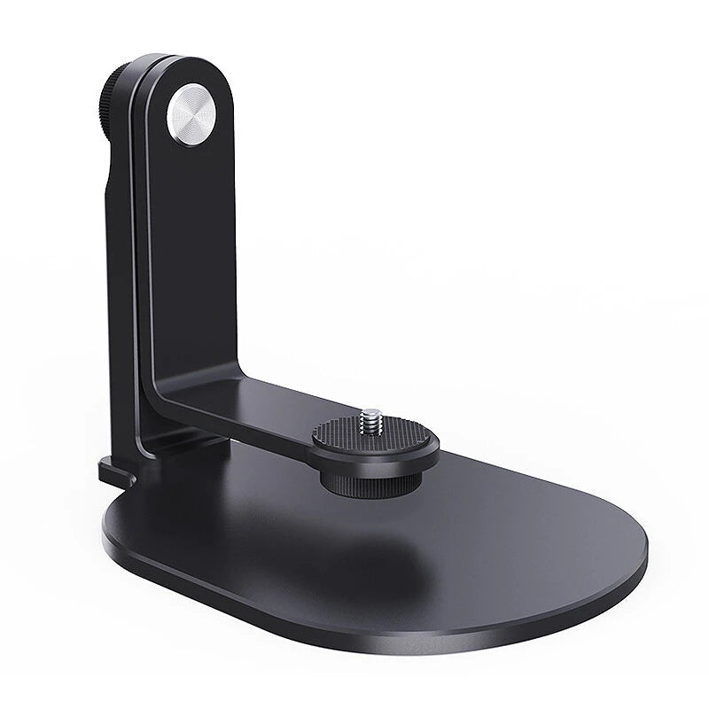 360 Rotary Rocking Arm Projector Stand Ajustable Mount Bracket with 1/4" Screw for Video Projector Home Theater