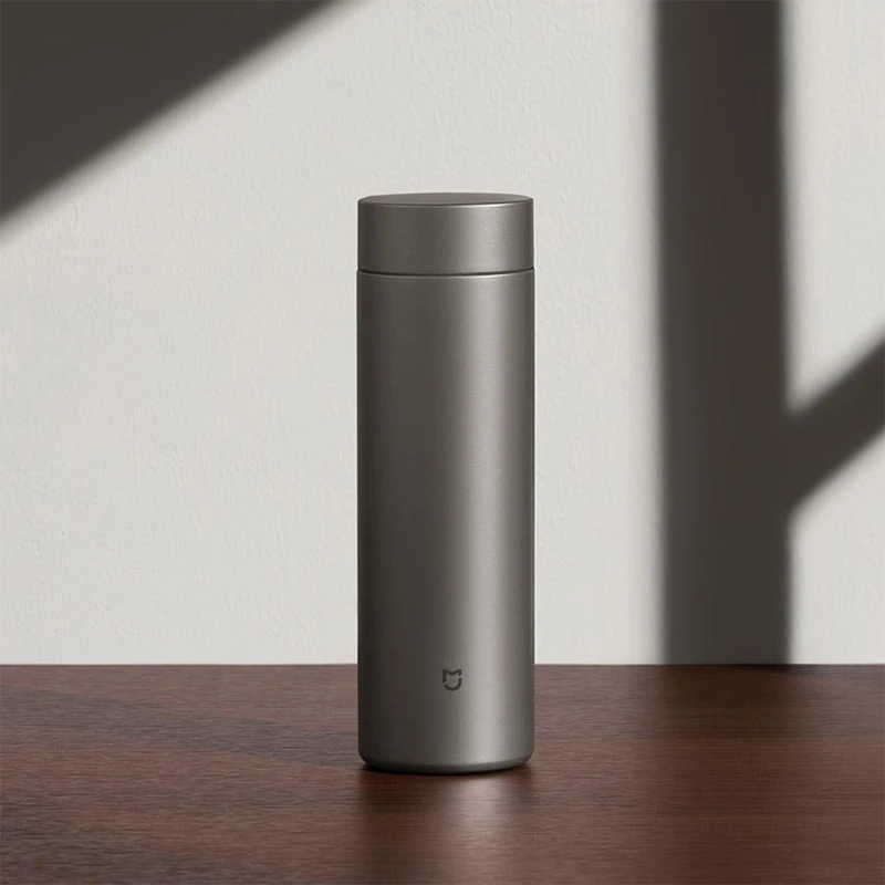 Xiaomi Mijia Insulation Cup Ti2/ 480ml Ti TA1 Pure Titanium Material Vacuum Insulation With Tea Filter 6Hour Heat Keeping Portable Bottle