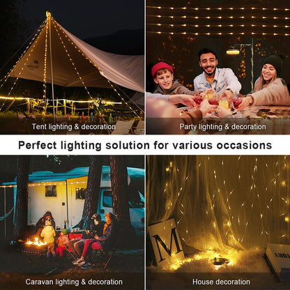 Nextool Outdoor Atmosphere Camping Light 10m LED String Lights Canopy Tent Decoration LED String Lights