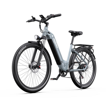 [EU DIRECT] Onesport OT05 Electric Bike 36V 18.2AH Battery 250W Motor Top Speed 25KM/H 27.5inch Tires 60-120KM Max Mileage 100KG Max Load Electric Bicycle