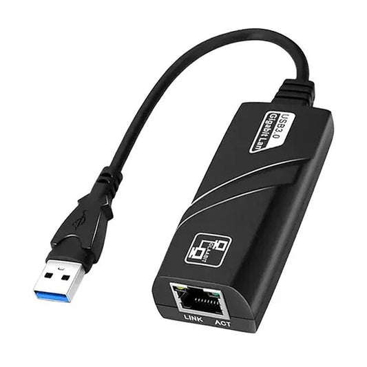 USB3.0 Gigabit Ethernet Adapter Type-C to RJ45 Network Card Mini PC Desktops Laptop Accessories Plug and Play
