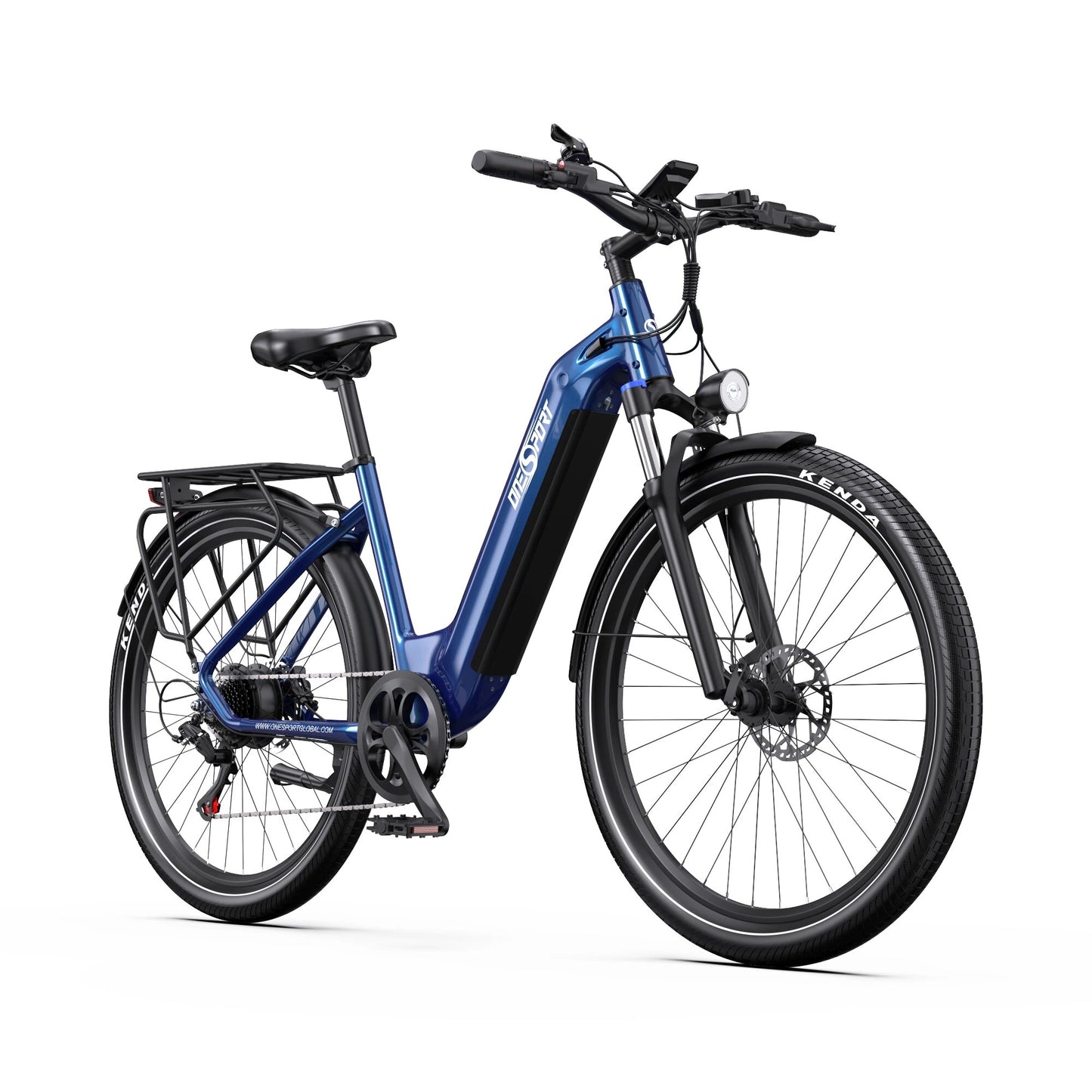 [EU DIRECT] Onesport OT05 Electric Bike 36V 18.2AH Battery 250W Motor Top Speed 25KM/H 27.5inch Tires 60-120KM Max Mileage 100KG Max Load Electric Bicycle