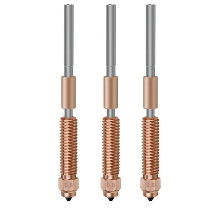 0.4/0.6/0.8mm K1C Nozzle All-in-one Copper Titanium Nozzles High Flow Upgraded K1C K1 Max Nozzle for Ender-3 V3 3D Printer