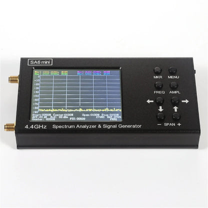 SA6 Mini Portable Spectrum Analyzer Wi-Fi CDMA Lab 35-4400Mhz 4.4GHz Signal Test Signal Generator