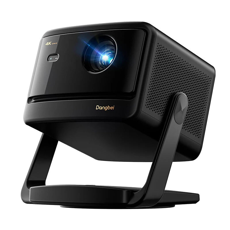 [EU Direct] Dangbei DBOX02 Pro 3D 4K Laser Projector 2000 ISO Lumens Android TV with Auto Focus Keystone Dual 12W Speakers Built-in Stand for Home Cinema Entertainment