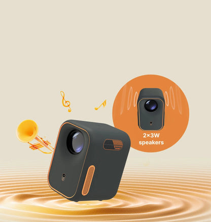 Formovie Xming Episode One Google TV Projector Certified Netflix Full HD Automatic Correction & Focus Cinematic 120-inch Screen BT5.0 5G-WIFI Mini Outdoor Movie