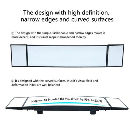 Car Clip On Rear View Mirror Convex Mirror Driving Safety Universal Wide Angle Rear View Mirror Auto Car Interior Mirrors