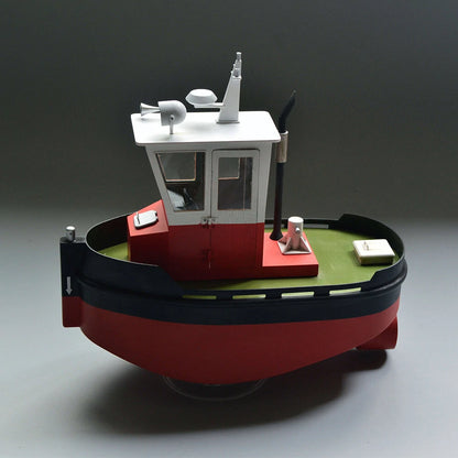 Tony Ray Aero Model 1/18 Mini Little Otter Tug Boat RC Ship DIY KIT Unassembled w/ Motor ESC Servo Micro Toys