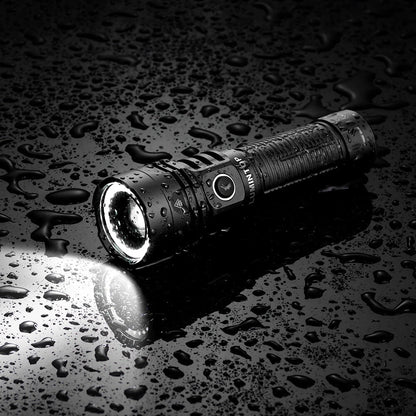 Lumintop W1 MAX 2in1 500 Meters Long Distance Spotlight Flashlight 800LM Bright LED Floodlight with 21700 Battery Magnetic Ttail USB Type-C Rechargeable LED Torhch COB Combo Light