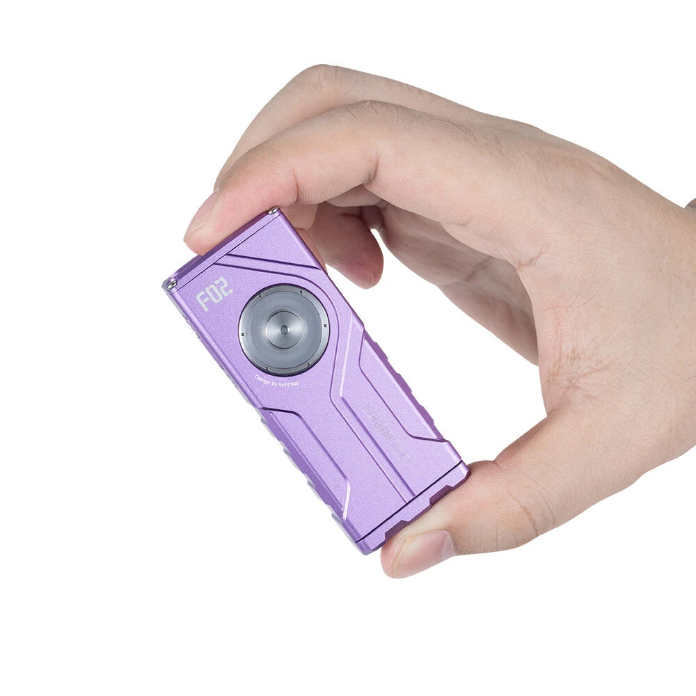 Lumintop F02 1000LM Multi Function LED+UV+ LEP EDC Flashlight With 10330 Battery, Green LEP Pointer Light, RGB Camping Light Magnetic Tail, USB Type C Rechargeable LED Mini Torch