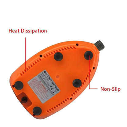 16PSI Electric Air Pump High Pressure Outdoor Paddle Board Pump for SUP Kayak Air Beds 12V Digital Inflatable Pump