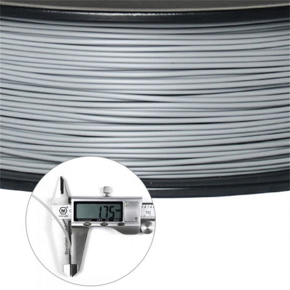 [EU Direct]Geeetech PLA 3D Printer Filament 1.75mm Grey Silver 1kg Spool Accurate Printing Material High Quality FDM Printer Filament