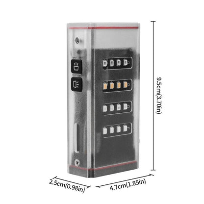 Multifunctional Handheld Flashlight With Super Bright Side Light Multi-color Outdoor Lighting Small Portable Magnetic Suction Long Battery Life Camping Emergency Lamp