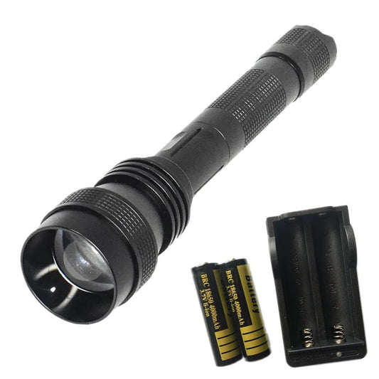 Bikight C14 850nm/940nm Night Vision Zoomable Tactical Flashlight 5W Infrared Radiation IR Illuminator LED Torch Shooting Light Hunting Flashlight