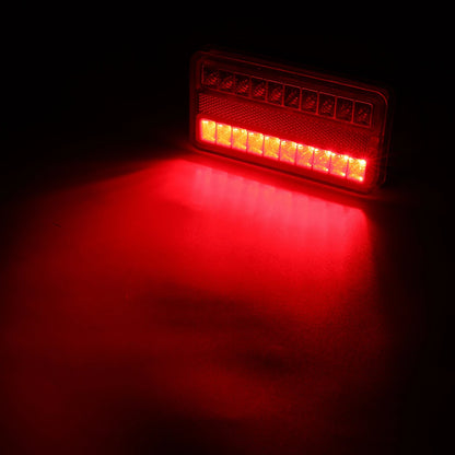 2Pcs Waterproof Car 20LED Tail Light Rear Lamps Pair Boat Trailer 12V Rear Parts For Trailer Truck Car Light