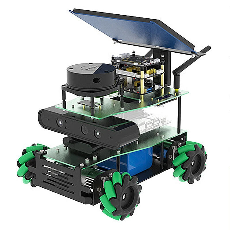 Yahboom ROSMASTER X3 ROS2 Robot Smart Car No Motherboard with Mecanum Wheel Electronic Learning Kit for Jetson NANO