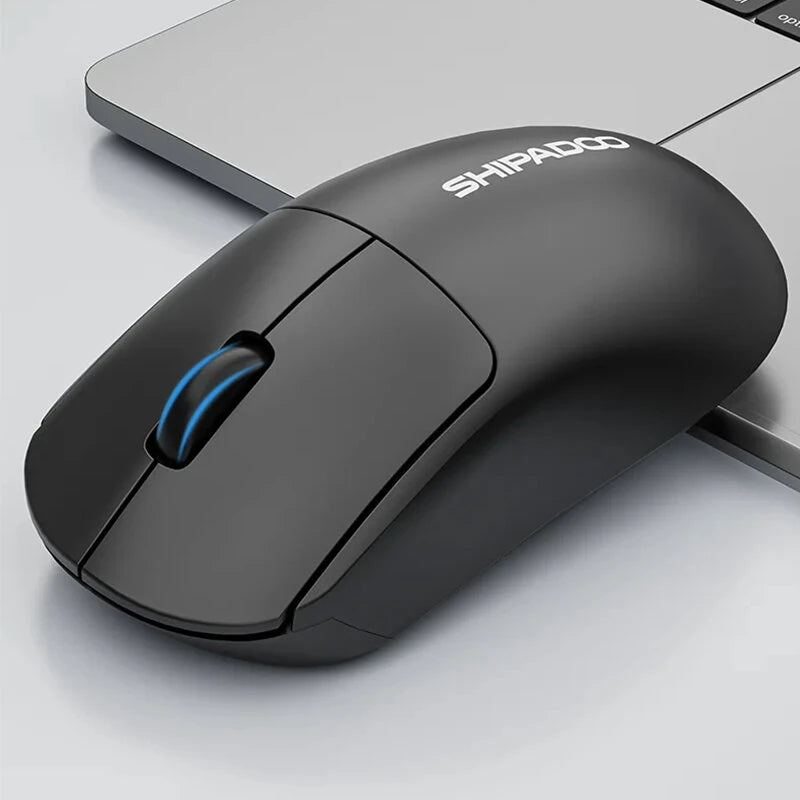 SHIPADOO W200 2.4G Wireless Mouse 1000DPI Ergonomics Laptop Tablet Desktop Gamer Mice Plug and Play